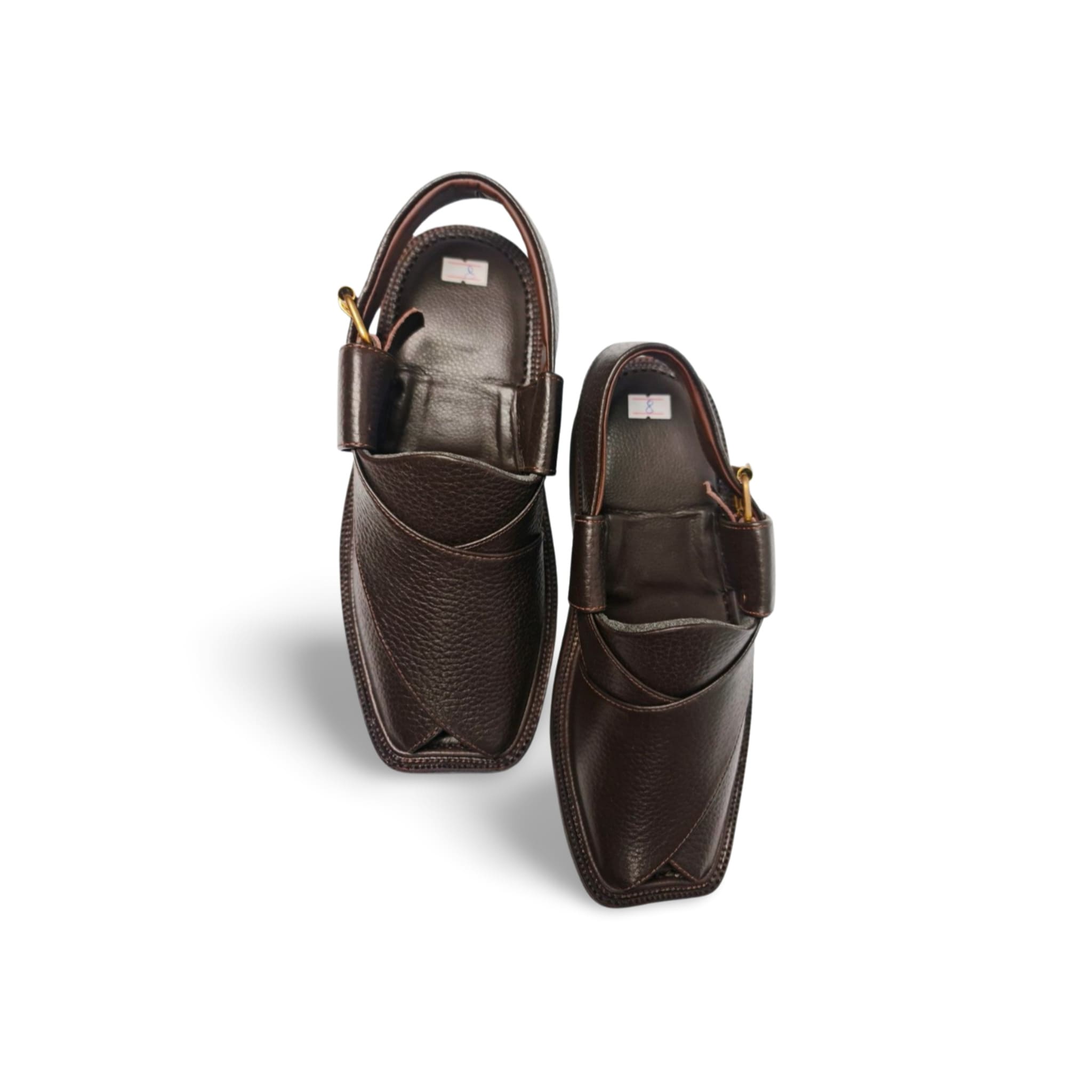 Dark Brown Bera Chappal