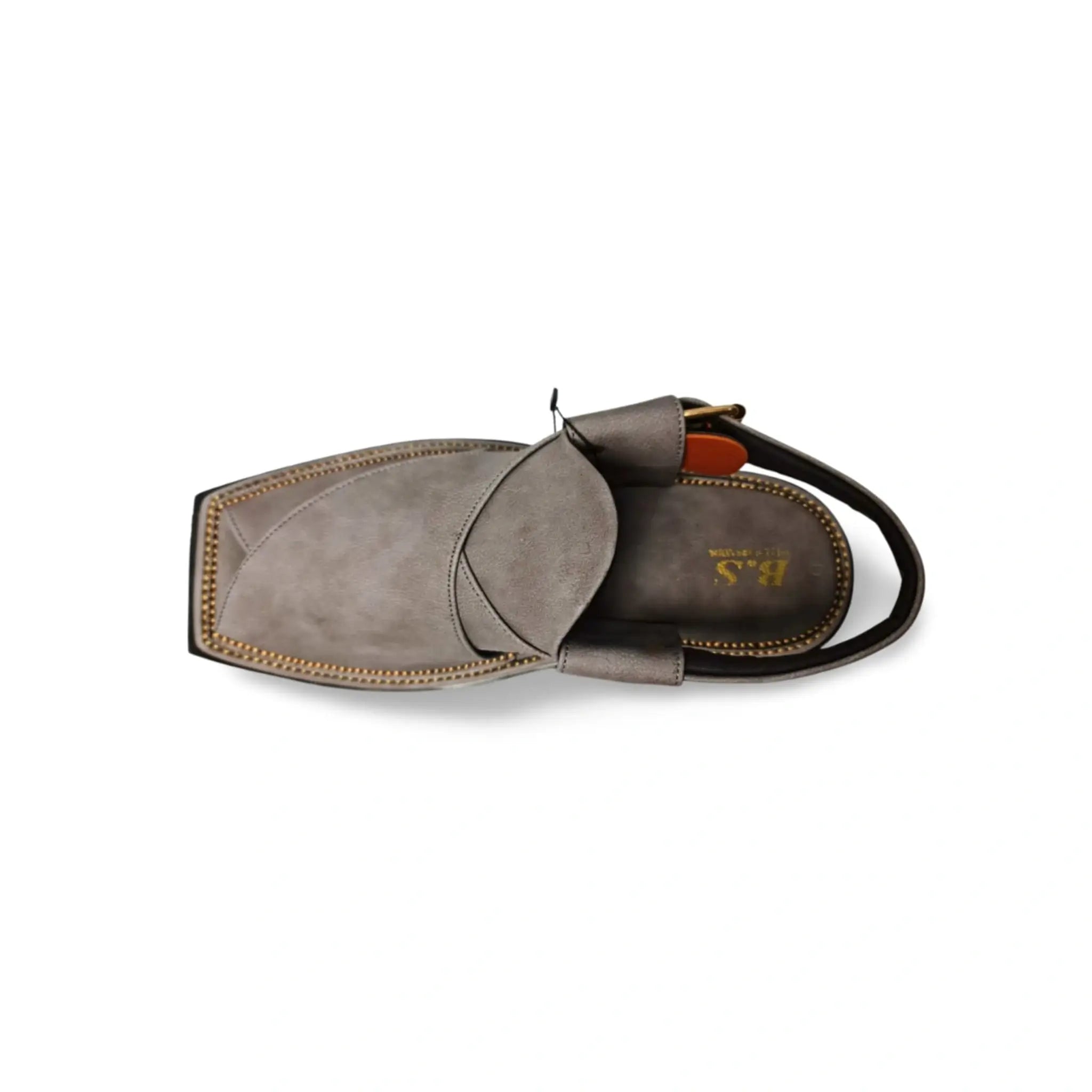 Grey Vibram Sole Chappal