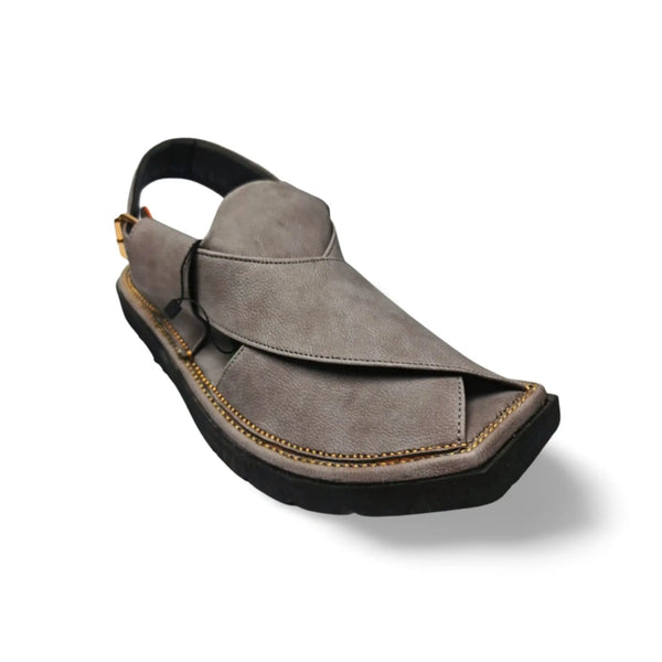Grey Vibram Sole Chappal