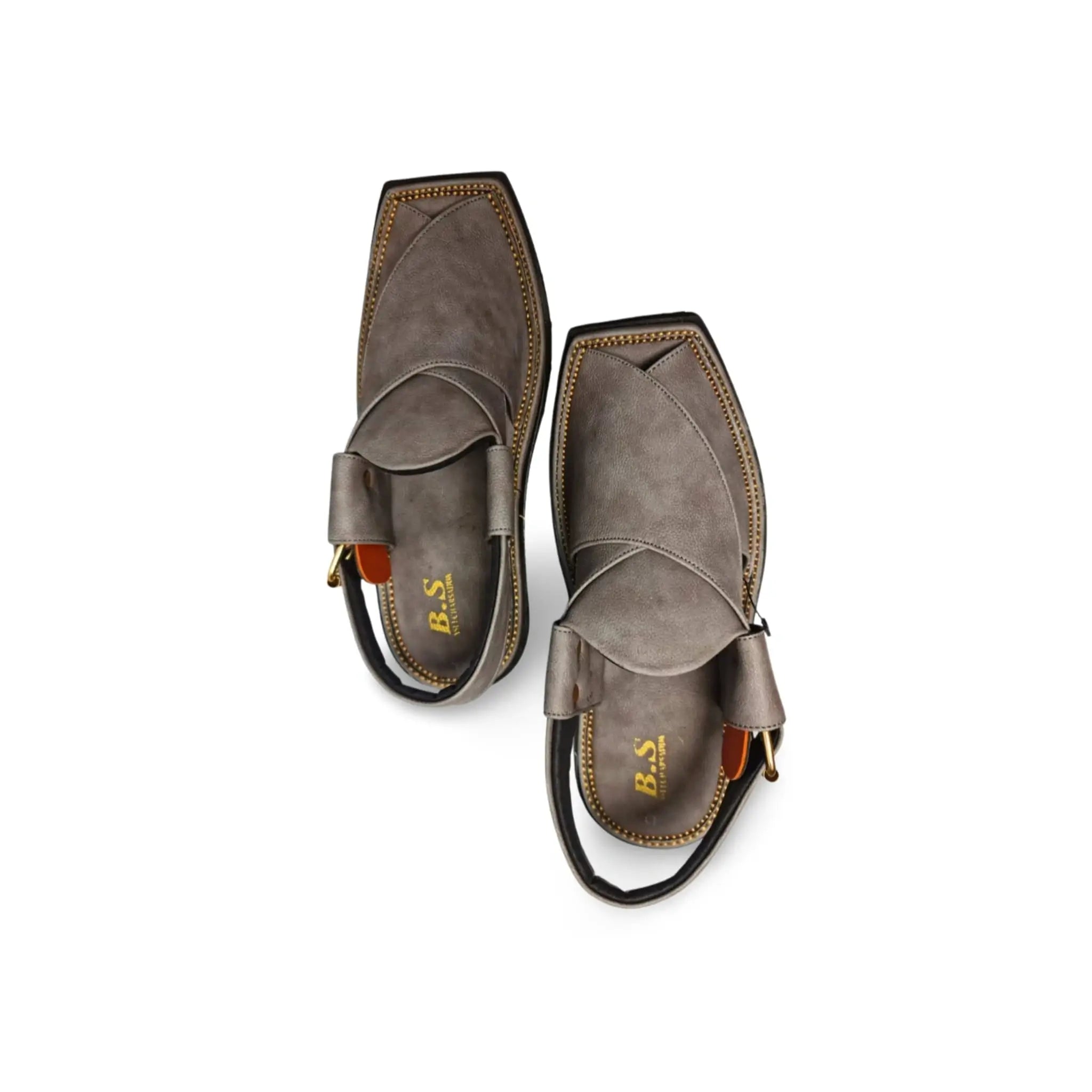 Grey Vibram Sole Chappal