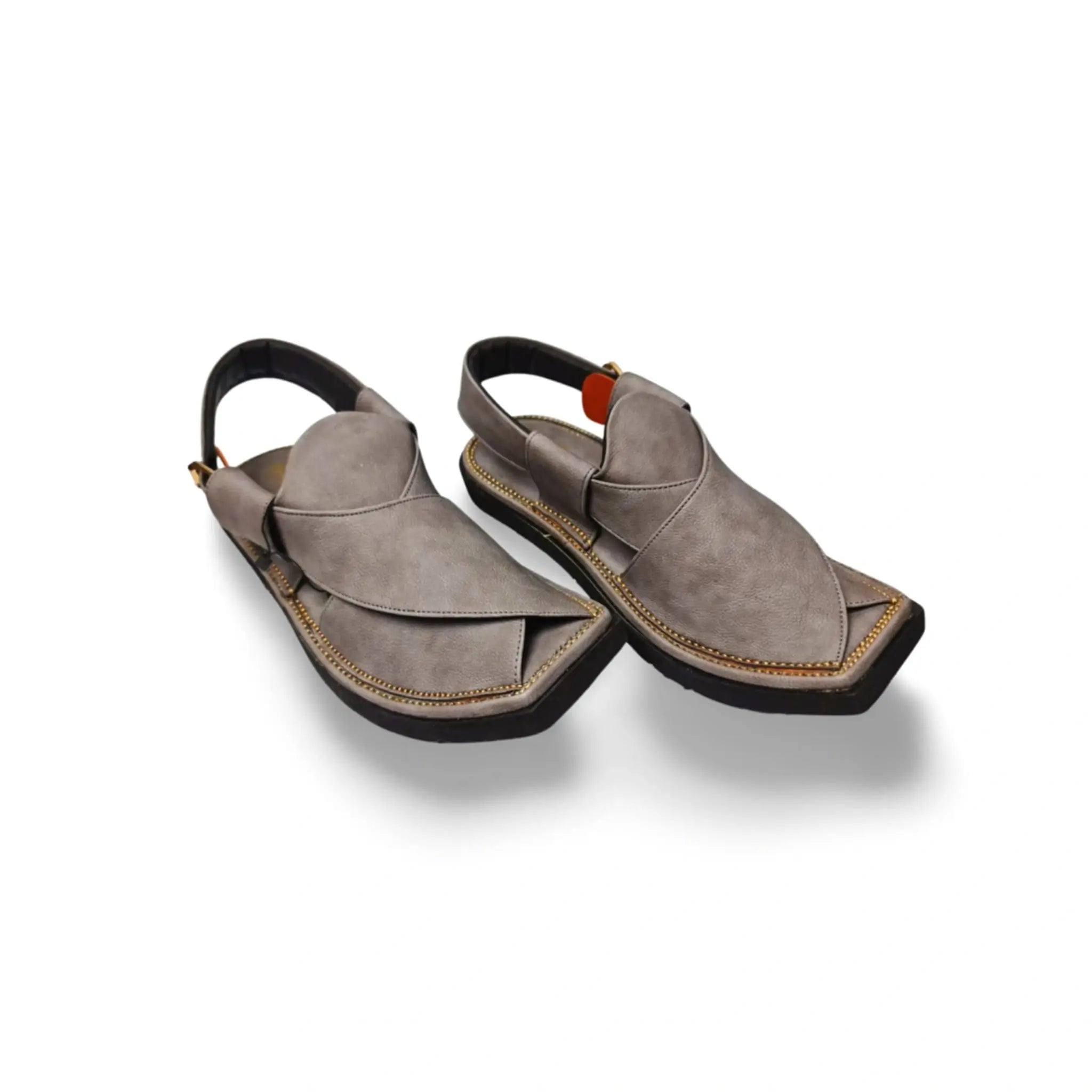 Grey Vibram Sole Chappal