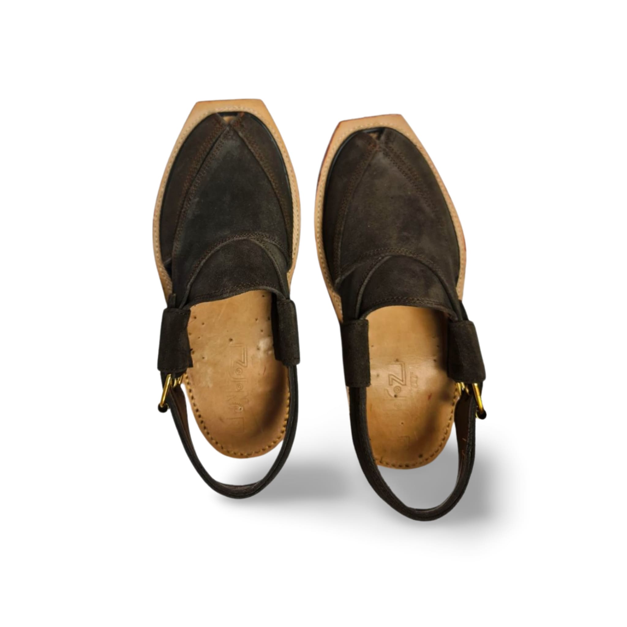 Dark Brown Suede Norouzi